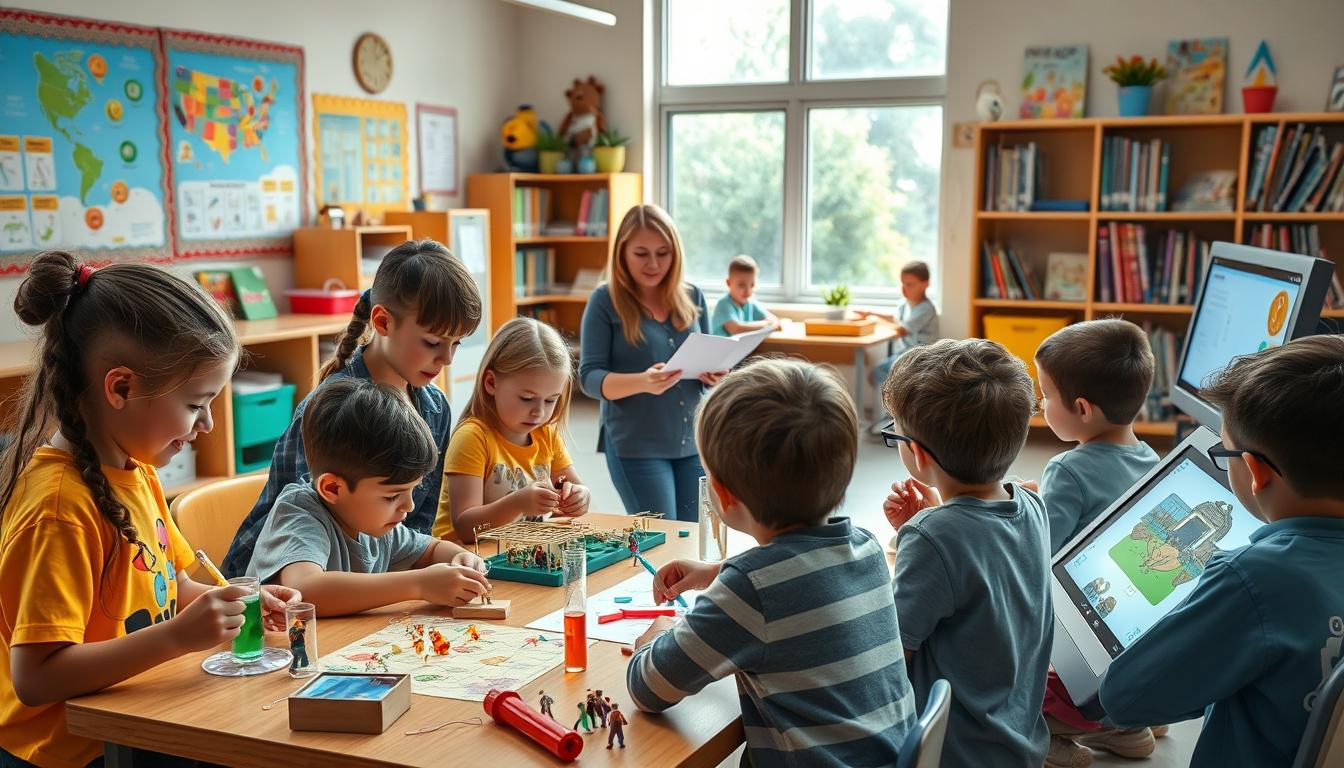 Teaching kids with different learning styles